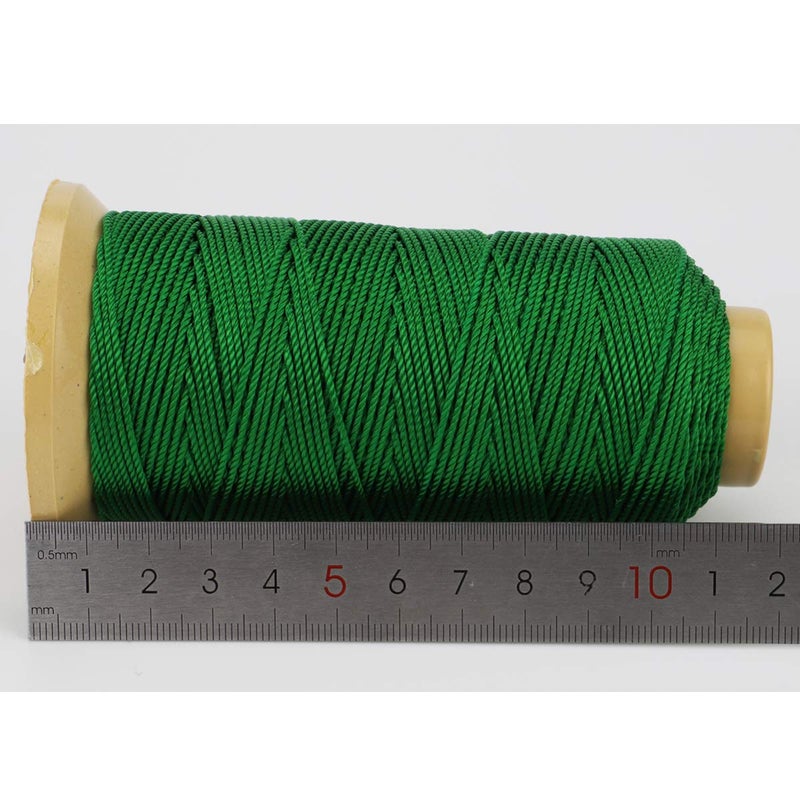 McFanBe Twisted Nylon Line Twine String Cord for Gardening Marking DIY Projects Crafting Masonry (Green, 1.5mm-328 feet) - Image 4